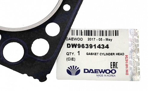Прокладка ГБЦ DAEWOO 96391434