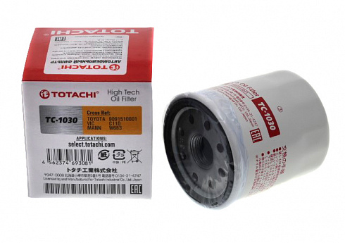 Фильтр масляный TOTACHI TC1030