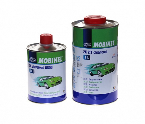 Лак MOBIHEL 2К 1л+отвердитель 0,5л
