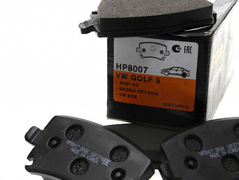 Колодки тормозные HSB HP8007