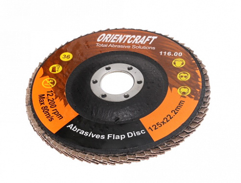 Круг зачистной лепестковый Orientcraft 125*22 P36