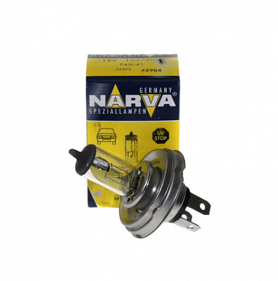 Лампа Н-4 12V 100/90W NARVA 48904 с круглым цокол.