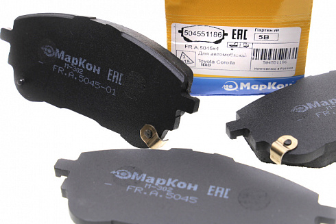 Колодки тормозные MARKON 504551186