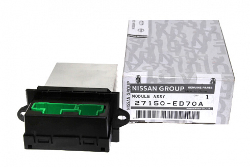 Сопротивление мотора отопителя NISSAN 27150ED70A