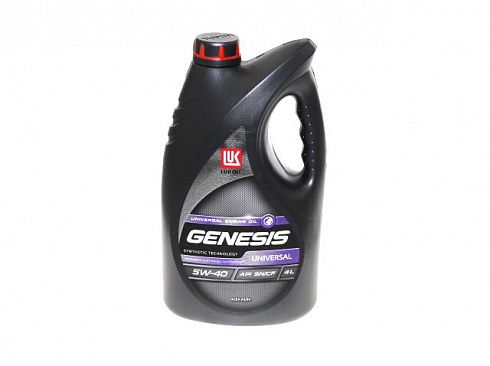 Масло мотор. ЛУКОЙЛ Genesis Universal SN/CF  5/40 4л синт.