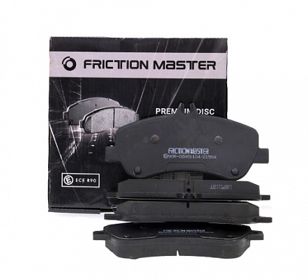 Колодки тормозные FRICTION MASTER MKD1406
