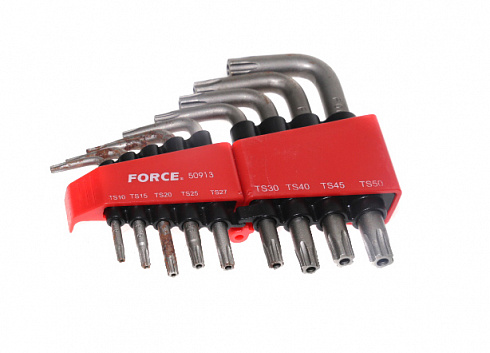 Набор звёзд FORCE 50913 Г-образн. 9 пред. TORX
