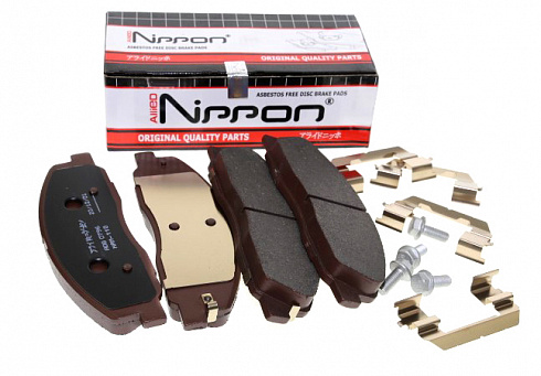 Колодки Газель NEXT тормозные передние ALLIED NIPPON ADB0796