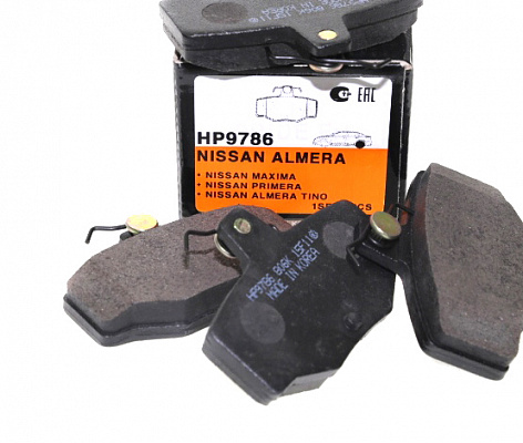 Колодки тормозные HSB HP9786