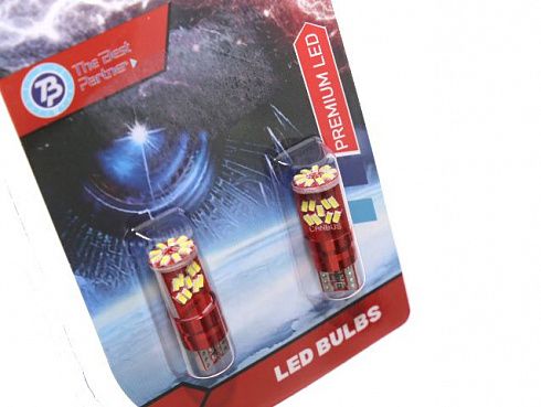 Диод габаритов 2110 белый 27SMD (2шт) с обманкой TBP