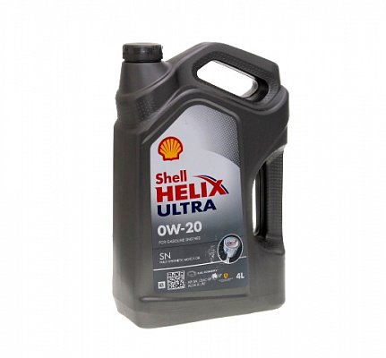 Масло мотор. SHELL Helix Ultra  0/20 4л синт.
