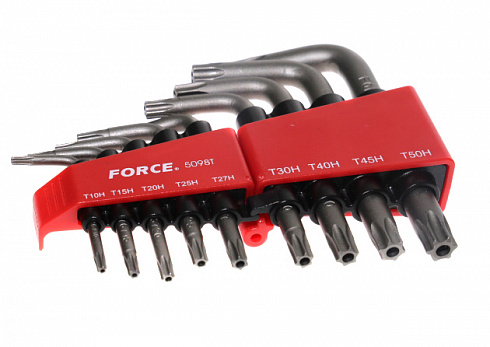 Набор звёзд FORCE 5098T Г-образн. 9 пред. TORX