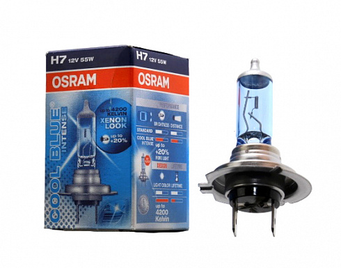 Лампа Н-7 12V 55W ОSRAМ +20% 64210CBI
