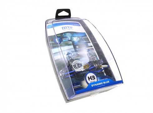 Лампы Н-3 12V  55W MTF DYNAMIC BLUE