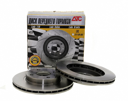 Диски тормозные 2110 R-13 ATC 2110-01