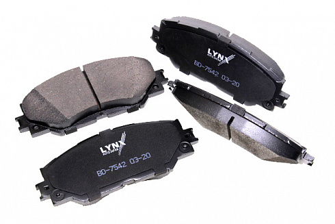 Колодки тормозные LYNX BD7542
