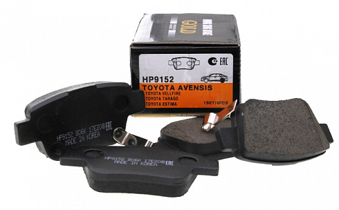Колодки тормозные HSB HP9152