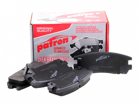 Колодки тормозные PATRON PBP1017