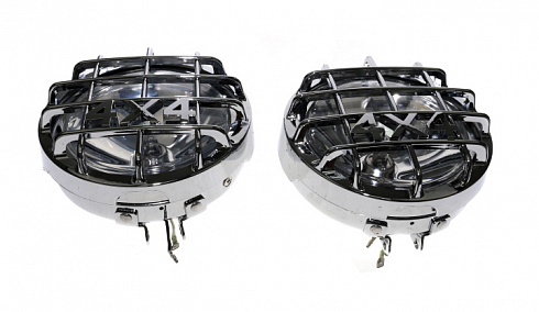 Противотуманки DLAA H3 12v/55w SUPER 4X4 хром LA1516EW