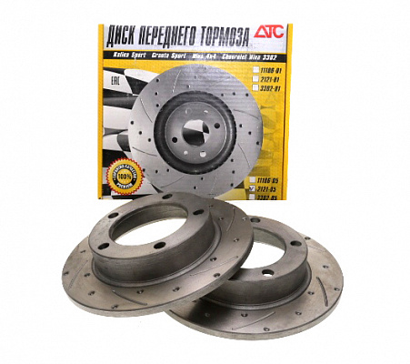 Диски тормозные 2121 R-16 ATC 2121-05 с перфорацией