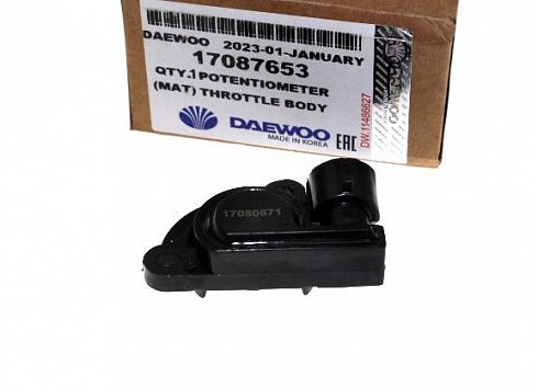 Датчик дроссельной заслонки DAEWOO 17087653