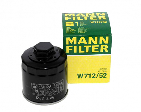 Фильтр масляный MANN W712/52