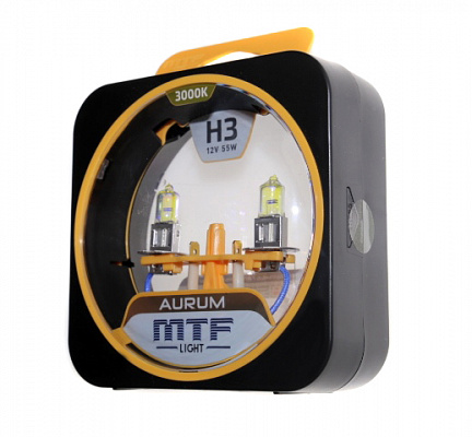 Лампы Н-3 12V  55W MTF AURUM