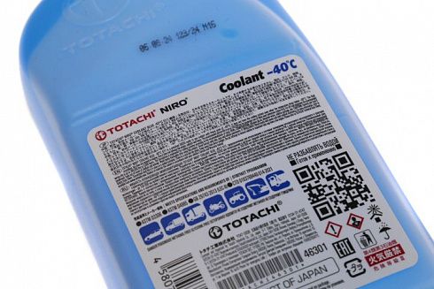 Антифриз TOTACHI NIRO COOLANT BLUE 1л синий -40