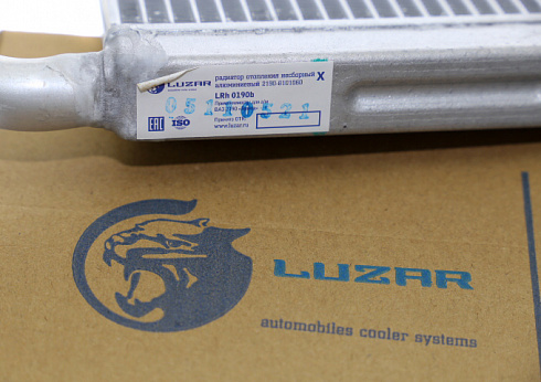 Радиатор отопителя 2190 аллюмин. LUZAR LRH0190B
