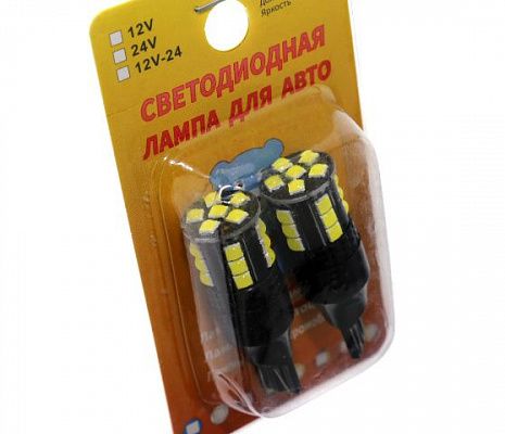 Диод 12V 21W белый (21SMD диодов) (2шт.) X0112