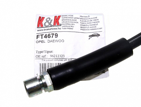 Шланг тормозной K&K FT4679