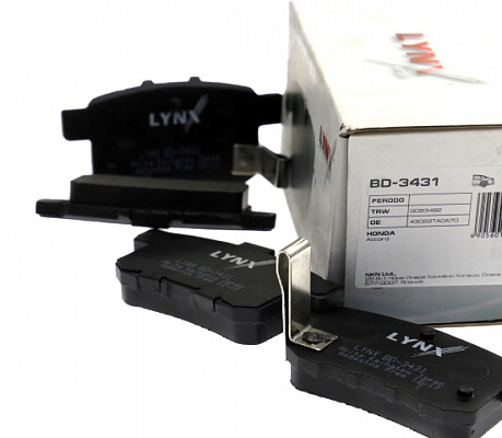 Колодки тормозные LYNX BD3431