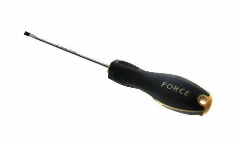 Отвёртка шлицевая FORCE 71303B 75 мм