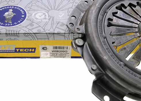 Корзина сцепления в сборе KRAFTTECH W08200G COROLLA E11,E12