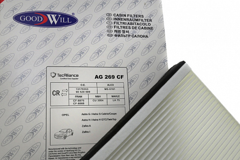 Фильтр салона Good Will AG269cf