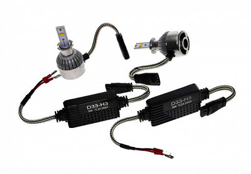 Лампы светодиодные 5D H-3 65W/30W 6500/3000LM Double Color