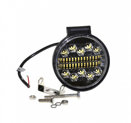 Противотуманка диодная YS-45W (ходовые огни) толст.