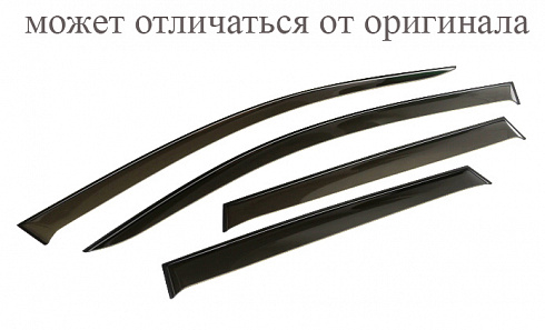 Ветровики дверей KIA CEED 2 hb 3d 2012