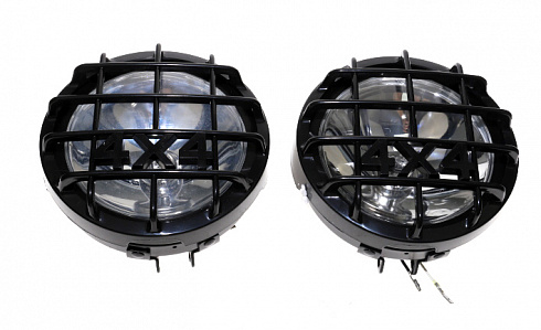 Противотуманки DLAA H3 12v/55w SUPER 4X4 чёрные LA1516B