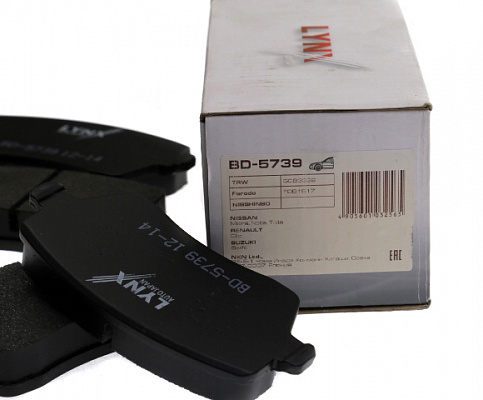 Колодки тормозные LYNX BD5739