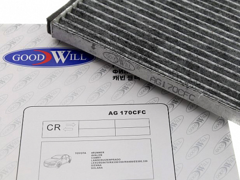Фильтр салона Good Will AG170cfc угольный