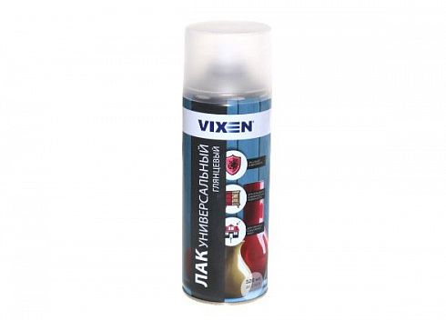 Лак VIXEN бесцветный VX-24000 глянцевый спрей 520мл