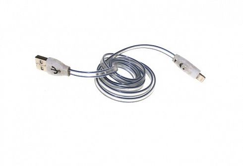 Кабель USB 2.0 - APPLE светящийся