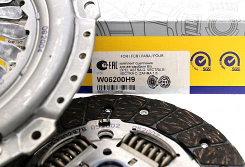Корзина сцепления в сборе KRAFTTECH W06200H9