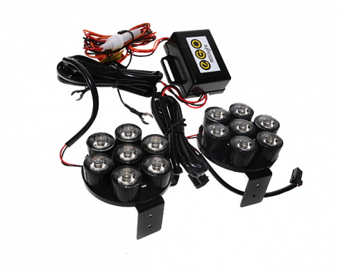 Противотуманки диодные DRL-7D24 12V(шарики)