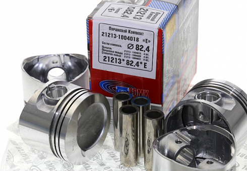 Поршни 21213 82,4 "E" TDMK с пальцами