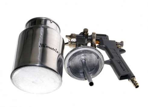 Краскопульт с нижним бачком MATRIX 57316 (1,0л)