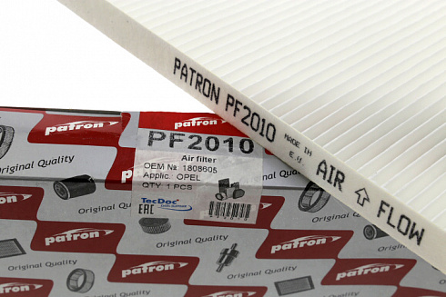 Фильтр салона PATRON PF2010