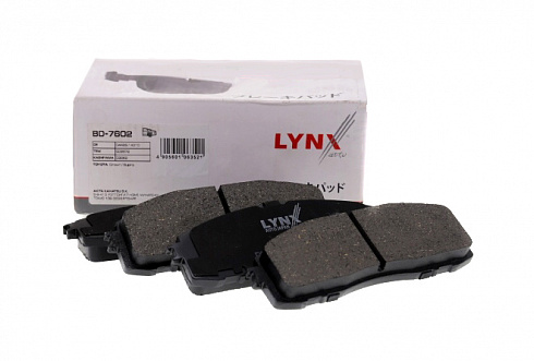 Колодки тормозные LYNX BD7602