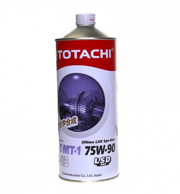 Масло транс. TOTACHI ULTIMA LSD SYN-GEAR GL-5 75/90 1л. синт.